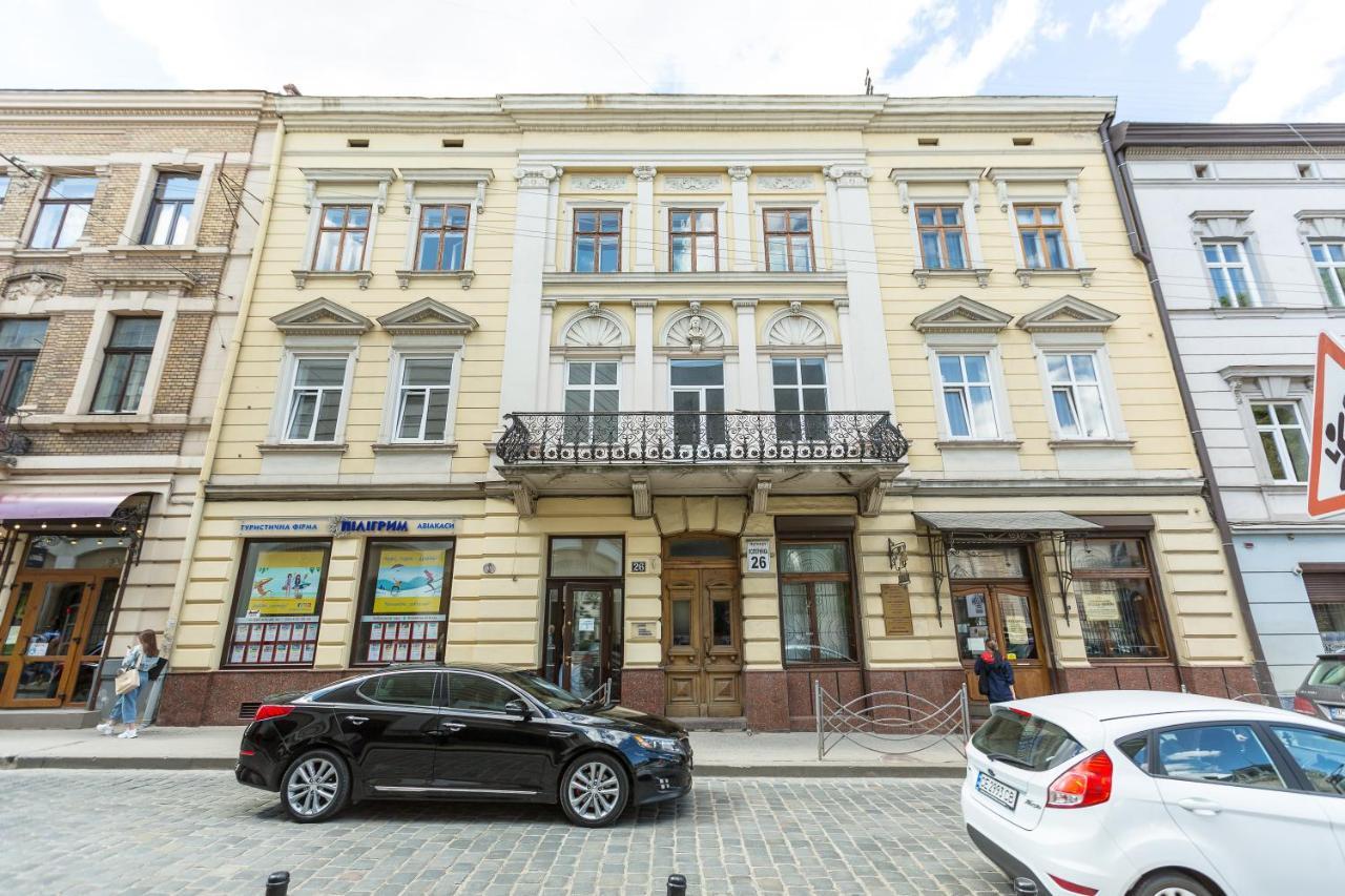 Квартира В Центрі Подобово На Вулиці Коперника 26 Біля Палацу Мистецтв Lviv Dış mekan fotoğraf