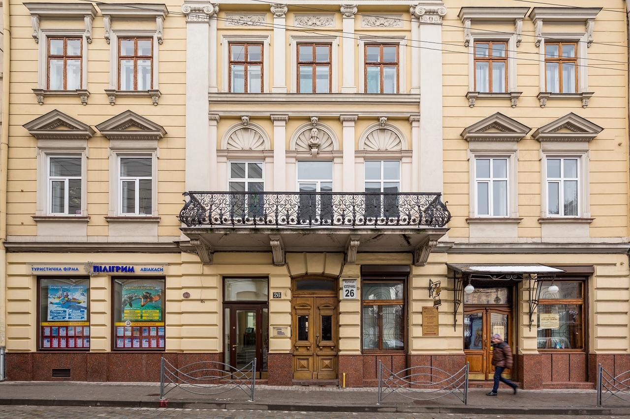 Квартира В Центрі Подобово На Вулиці Коперника 26 Біля Палацу Мистецтв Lviv Dış mekan fotoğraf